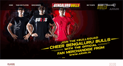 Desktop Screenshot of bengalurubulls.com